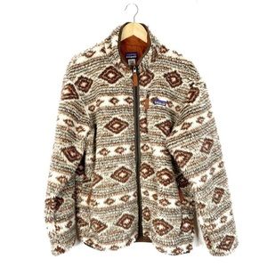 Patagonia Men’s Retro X Deep Pile Aztec Zip Jacket